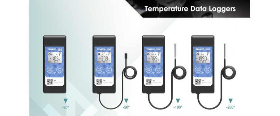 Temperaturloggere