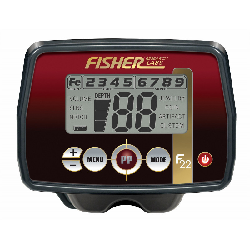 Fisher F22 metalldetektor