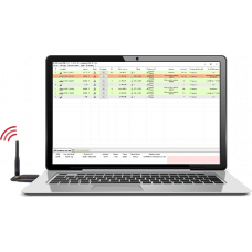 Newsteo RF Monitor PC-program med RF-USB-mottager