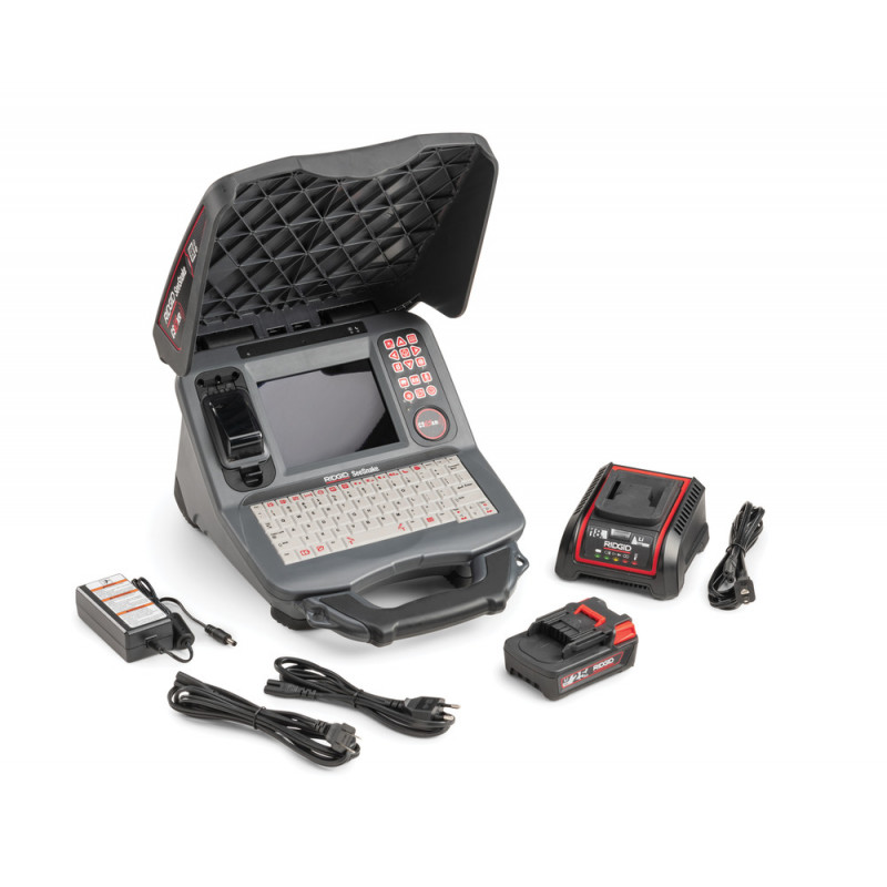 RIDGID® SeeSnake® CS65XR skjermsett med BATT/LDR 