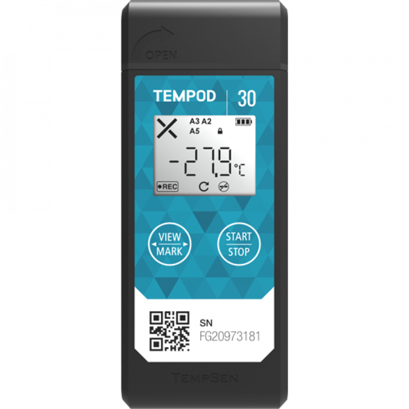 Tempsen Tempod 30 temperaturlogger